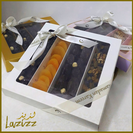 Picture of Lazizz Ramadan Gift Box (Golden , Pink, White)