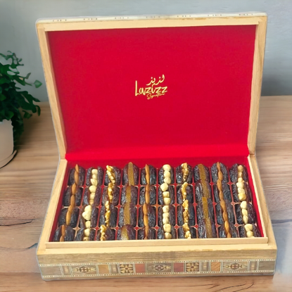 Picture of Wooden box (dates) 40 pieces