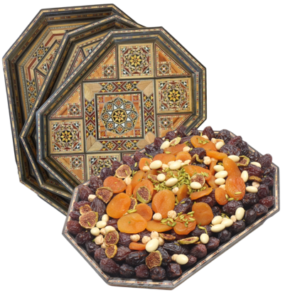 Tray Signature Mix Dry Fruits: Luxurious Assortment of Premium Dry Fruits for Snacking and Gifting