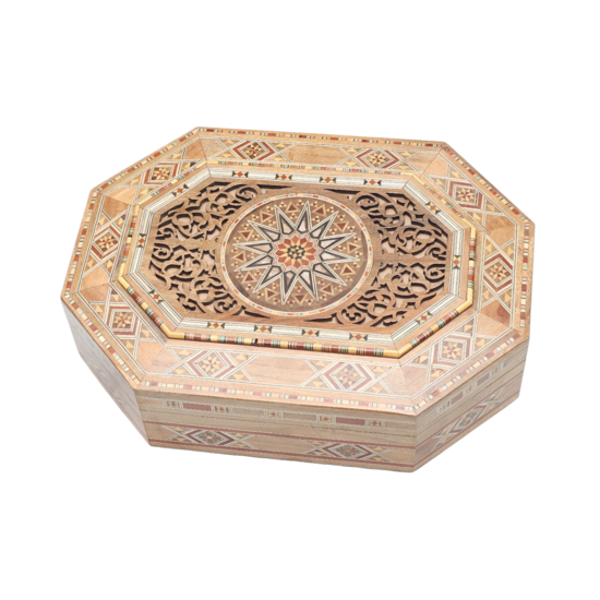 Picture of Hexa Wooden handmade Gift Box
